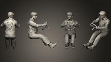 Military figurines drivers7 3d model